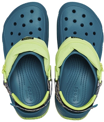 Crocs Hiker Xscape Animal Print Clog 'Teal Green' 208605-9DB Sizing Crocs Hiker Xscape Animal Print Clog 'Teal Green' 208605-9DB