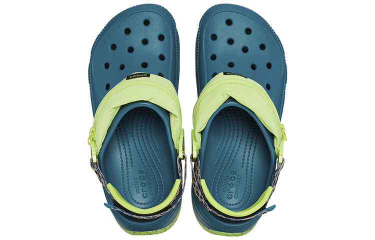 Cheap Crocs Hiker Xscape Sabot Imprimé Animal ''Vert Sarcelle'' 208605-9DB