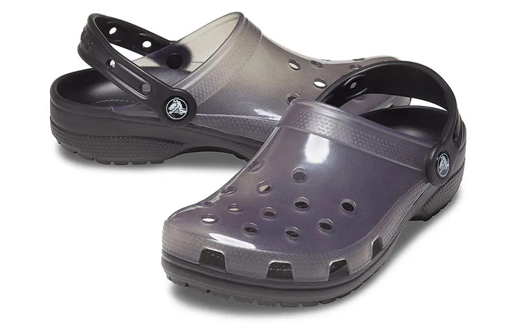 Lookbook Crocs Jelly Crocs Transparent Black Unisex Sandals 206908-001