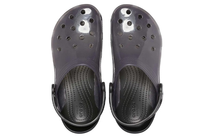 Purchase Crocs Jelly Crocs Transparent Black Unisex Sandals 206908-001