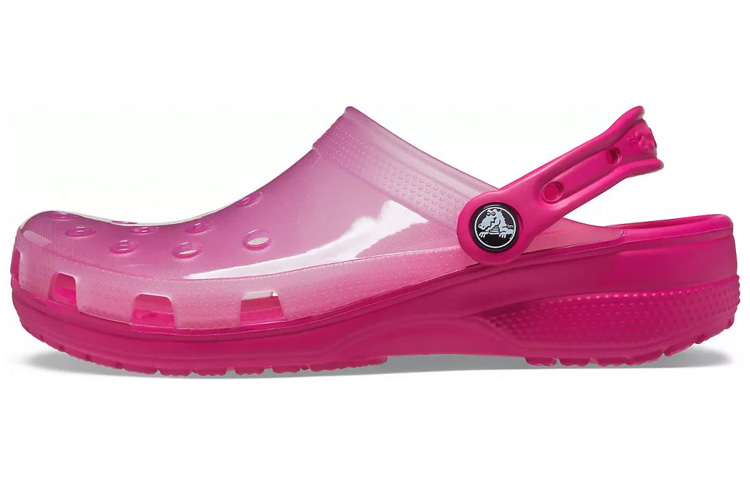 Crocs Jelly Crocs Transparent Red Unisex Sandals 206908-6X0
