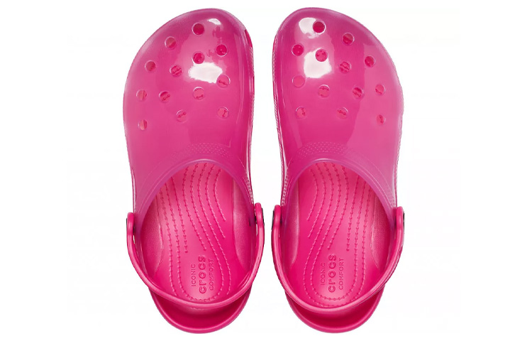 Purchase Crocs Jelly Crocs Transparent Red Unisex Sandals 206908-6X0