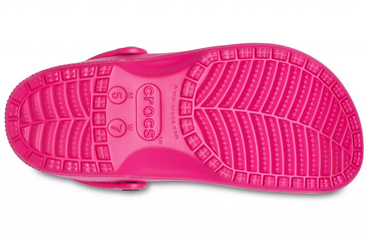 Sizing Crocs Jelly Crocs Transparent Red Unisex Sandals 206908-6X0