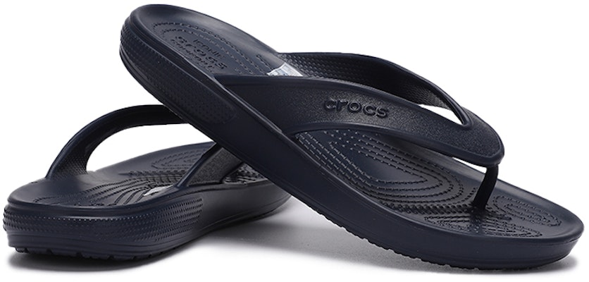 Crocs Kadee Flip-Flop 'Navy Summer' 206119-410 Shop Crocs Kadee Flip-Flop 'Navy Summer' 206119-410