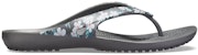 Crocs Kadee II Flip 'Kelabu Terang Keselesaan' 205635-98G