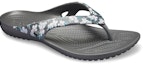 Lookbook Crocs Kadee II Flip 'Kelabu Terang Keselesaan' 205635-98G