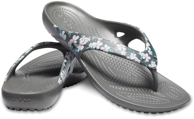 Crocs Kadee II Flip 'Light Grey Comfort' 205635-98G Shop Crocs Kadee II Flip 'Light Grey Comfort' 205635-98G