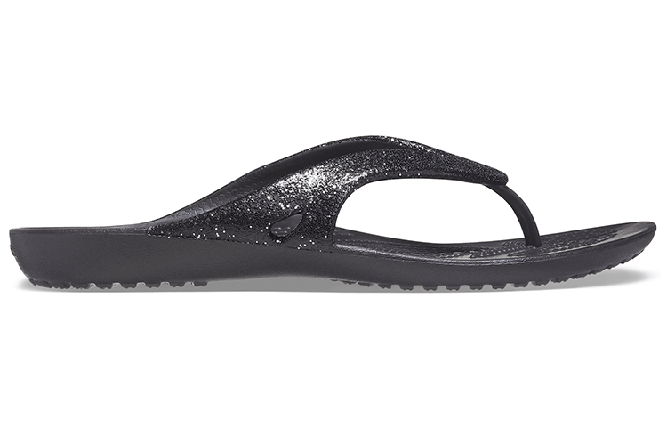 Order Crocs Kadee II Light Cozy Chanclas Unisex Negras 207314-001