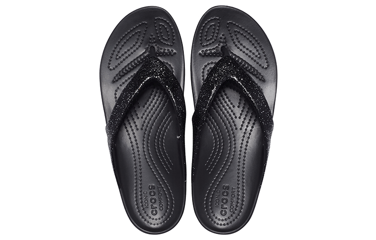 Purchase Crocs Kadee II Light Cozy Chanclas Unisex Negras 207314-001