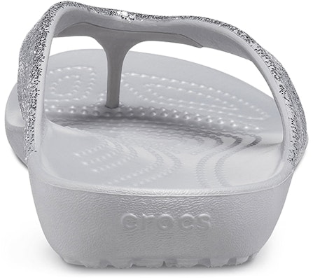 Crocs Kadee II Sandal Minimalis Nyaman Unisex Silver 207314-040 Details for Crocs Kadee II Sandal Minimalis Nyaman Unisex Silver 207314-040