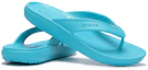 Shop Crocs Kadee Ligera Cómoda Chanclas Casual para Exterior Azul Cielo 206119-4SL