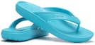 Shop Crocs Kadee Ringan Selesa Kasual Flip-Flops Biru Langit 206119-4SL