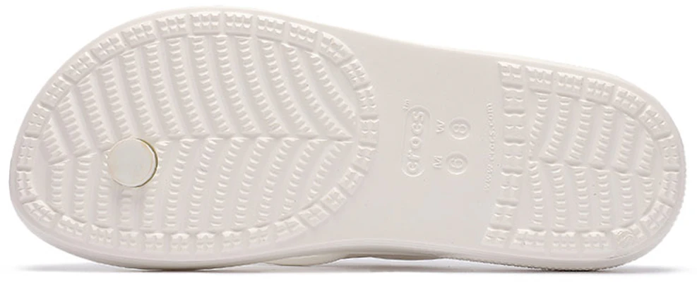 Crocs Kadee 夏日夾腳拖鞋 白 男女同款 Shop Crocs Kadee 夏日夾腳拖鞋 白 男女同款