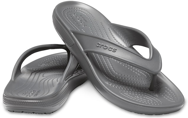 Crocs Kadee Summer Flip-Flops Unisex Gray 206119-0DA Shop Crocs Kadee Summer Flip-Flops Unisex Gray 206119-0DA