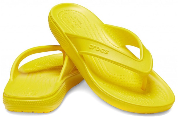 Chanclas Crocs Kadee Verano Unisex Amarillas 206119-7C1 Shop Chanclas Crocs Kadee Verano Unisex Amarillas 206119-7C1