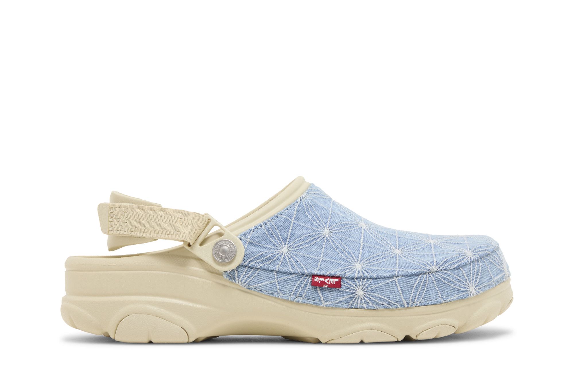 Crocs Levi's x Classic All-Terrain Clog 'Sashiko - Bone Blue' 208917-2Y2