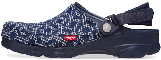 Crocs Levi's x Classic All-Terrain Clog 'Sashiko - Navy' 208917-410 Crocs Levi's x Classic All-Terrain Clog 'Sashiko - Navy' 208917-410