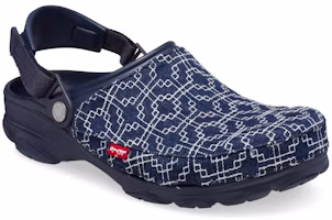 Order Crocs Levi's x 經典全地形拖鞋「Sashiko - 深藍」208917-410