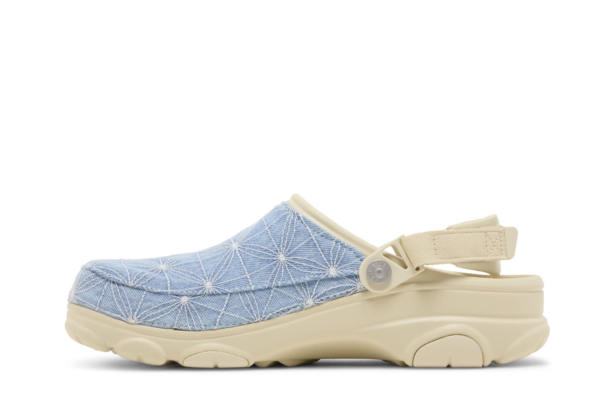 Lookbook Crocs Levi''s x Classic All-Terrain Clog ''Sashiko - Blu Osso'' 208917-2Y2