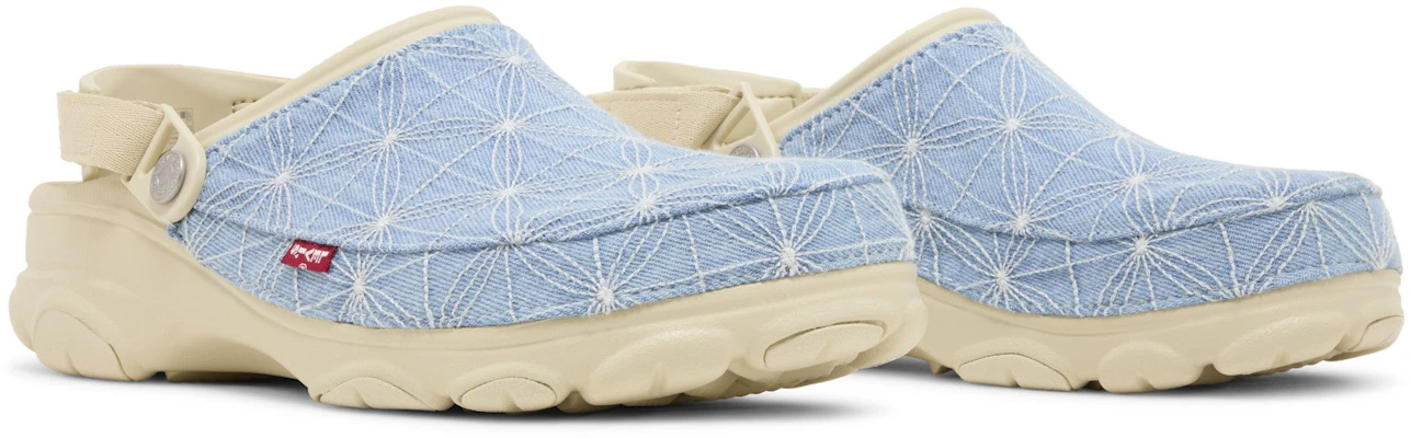 Crocs Levi''s x Classic All-Terrain Clog ''Sashiko - Blu Osso'' 208917-2Y2 Cheap Crocs Levi''s x Classic All-Terrain Clog ''Sashiko - Blu Osso'' 208917-2Y2