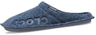 Selipar Crocs Ringan Unisex Biru Gelap 205917-459