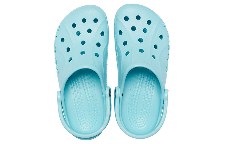 Crocs Lightweight Wear-Resistant Beach Sports Unisex Tiffany Blue Sandals 圖 5