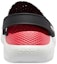 Details for Crocs Lite Ride Hyper Floral Clogs 'Hitam Putih Merah' 205848-97J
