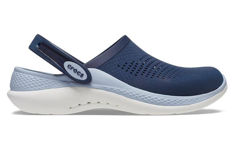 Lookbook Crocs LiteRide 2.0 Clog 'Biru Gelap' 206708-4TA