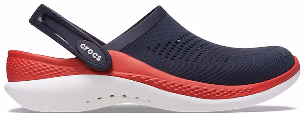 Crocs卡駱馳 LiteRide360 閃電 輕盈舒適運動涼鞋 男女同款 藍紅 Order Crocs卡駱馳 LiteRide360 閃電 輕盈舒適運動涼鞋 男女同款 藍紅