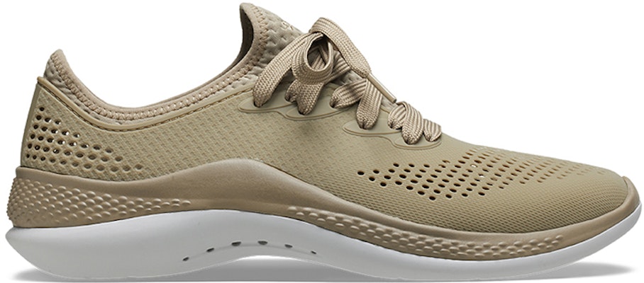 Crocs Literide 360 Pacer 'Khaki Putih' 206715-260 Order Crocs Literide 360 Pacer 'Khaki Putih' 206715-260
