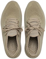 Shop Crocs卡駱馳 LiteRide 360 防滑透氣 低幫 運動休閒鞋 男款 卡其色