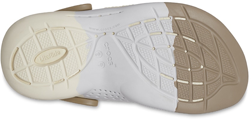 Crocs LiteRide 360 Ombre Marbled Clogs 'Khaki Bone' 208281-2YI Details for Crocs LiteRide 360 Ombre Marbled Clogs 'Khaki Bone' 208281-2YI