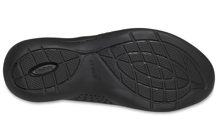 Sizing Crocs Literide 360 Pacer 'Hitam Pekat' 206715-060