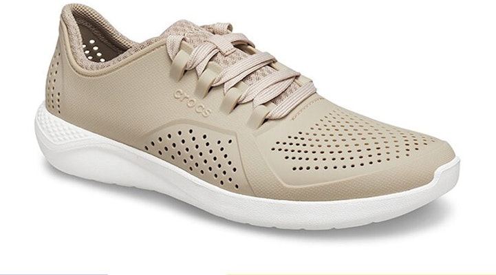 Crocs Literide 休閒跑步鞋 米白色 Lookbook Crocs Literide 休閒跑步鞋 米白色