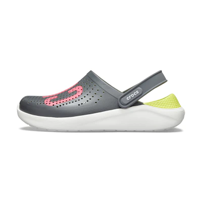 Crocs LiteRide 'Grey Green Pink'