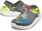 Shop Crocs LiteRide 'Kelabu Hijau Merah Jambu' 205893-04O
