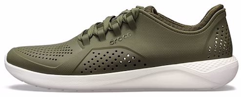 Crocs Literide Pacer 'Army Green White' 204967-37P Crocs Literide Pacer 'Army Green White' 204967-37P