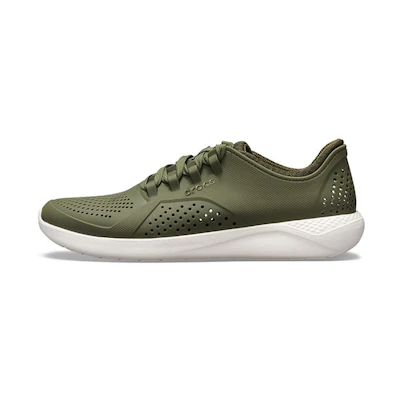 Crocs Literide Pacer 'Army Green White'