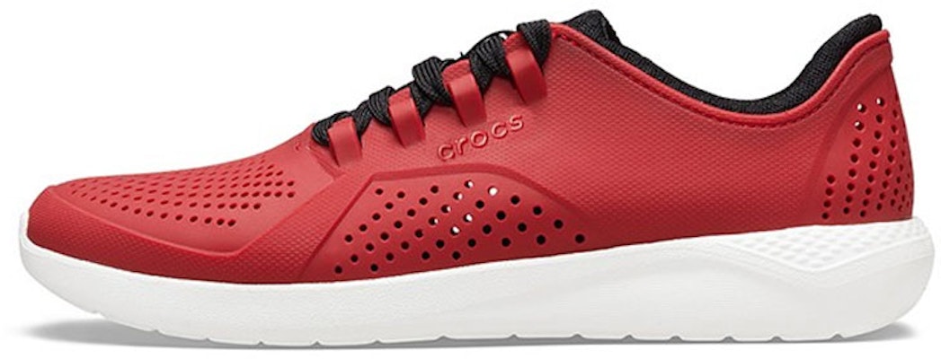 Crocs LiteRide 'Merah Hitam' 204967-06I Buy Crocs LiteRide 'Merah Hitam' 204967-06I