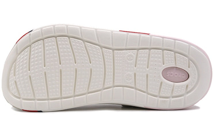 Crocs LiteRide 'Blok Warna Putih Kelabu' 205627-115 Shop Crocs LiteRide 'Blok Warna Putih Kelabu' 205627-115