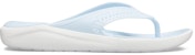 Crocs LiteRide Beach Cozy Unisex Biru Muda Selipar Stylish 205182-4KA