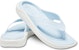 Crocs LiteRide Beach Cozy Unisex Biru Muda Selipar Stylish 205182-4KA