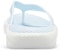 Crocs LiteRide Beach Cozy Unisex Biru Muda Selipar Stylish 205182-4KA
