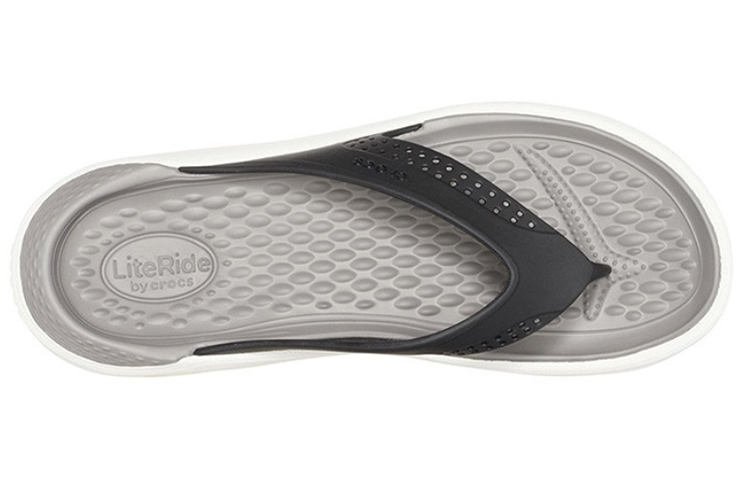 Order Infradito Crocs LiteRide Beach Nero Grigio ''Black Grey'' 205182-05M