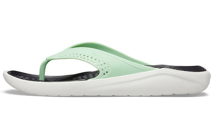 Crocs LiteRide Beach Flip-Flops Mint Green 205182-3TP