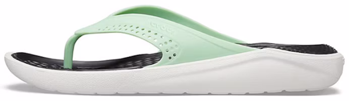 Crocs LiteRide Beach Flip-Flops Mint Green 205182-3TP Crocs LiteRide Beach Flip-Flops Mint Green 205182-3TP