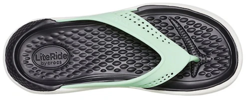 Shop Crocs LiteRide Strand Flip-Flops Minzgrün 205182-3TP