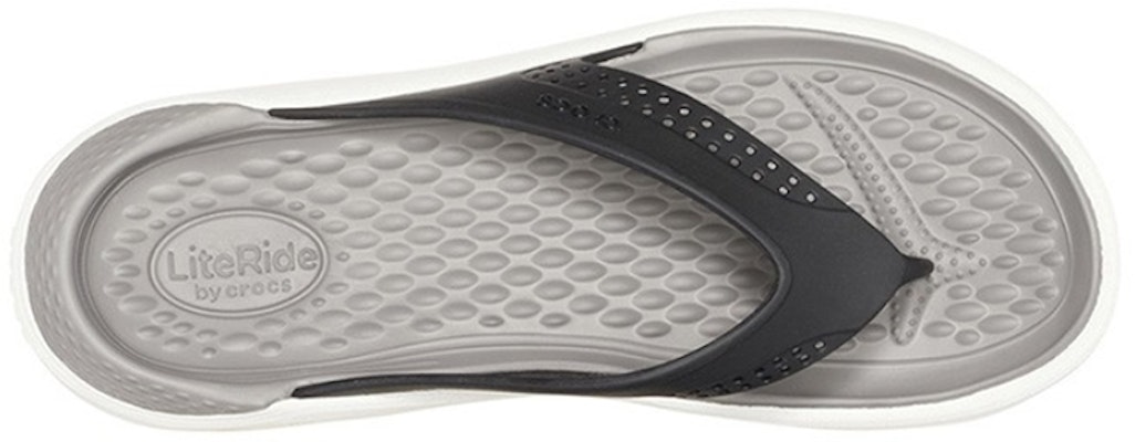 Crocs LiteRide Selipar Pantai Hitam Kelabu 'Hitam Grey' 205182-05M Order Crocs LiteRide Selipar Pantai Hitam Kelabu 'Hitam Grey' 205182-05M
