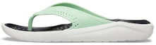 Buy Crocs LiteRide Selipar Pantai Hijau Pudina 205182-3TP