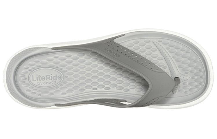 Lookbook Crocs LiteRide Strand Grijs Slippers 205182-06J
